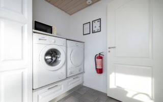 Ferielejlighed med vaskemaskine og tørretumbler