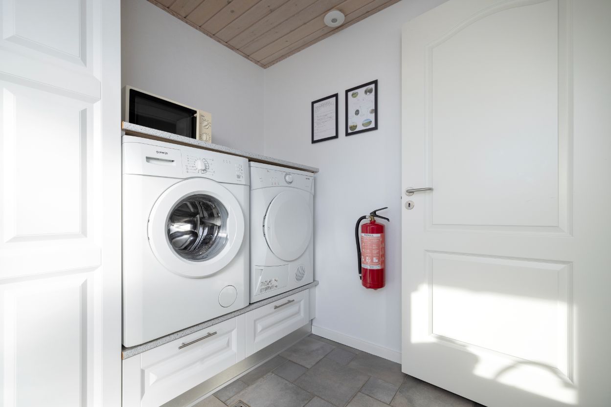 Ferielejlighed med vaskemaskine og tørretumbler